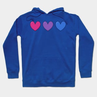 Bi Hearts! Hoodie